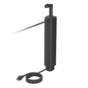 Neat Up, Height-Adjustable Cable Management , Power Only, Black