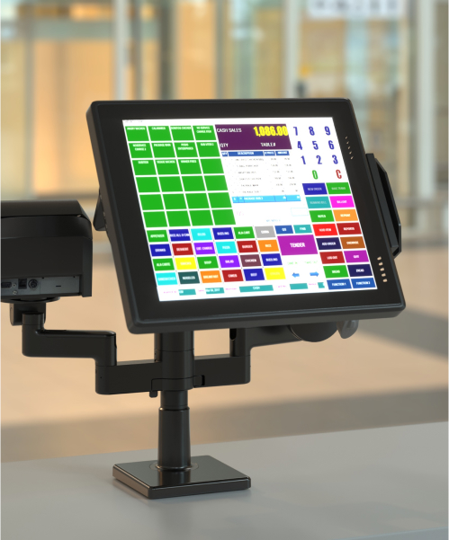 Custom POS mount